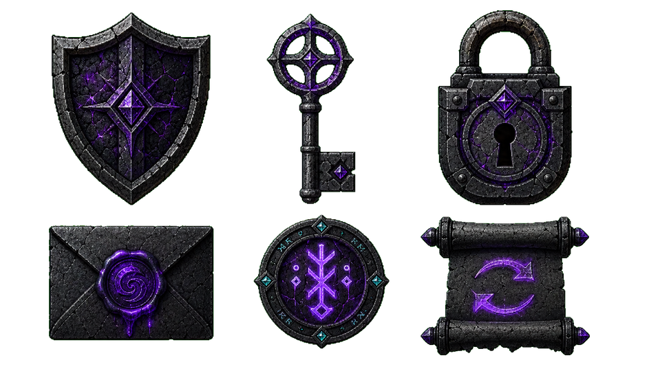 Voidscape account security illustration.
